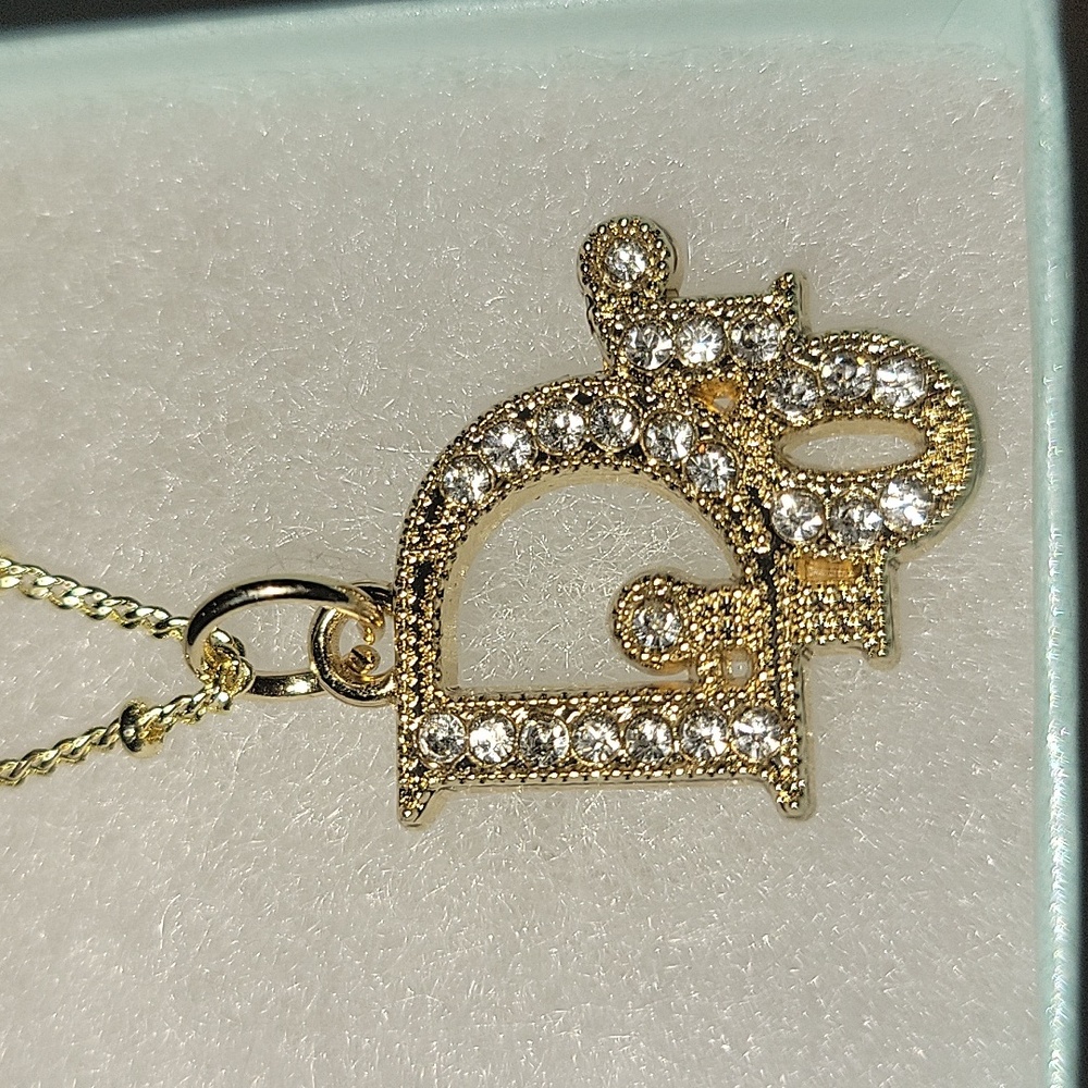 Dior Rhinestone Necklace - Picture 2 of 4